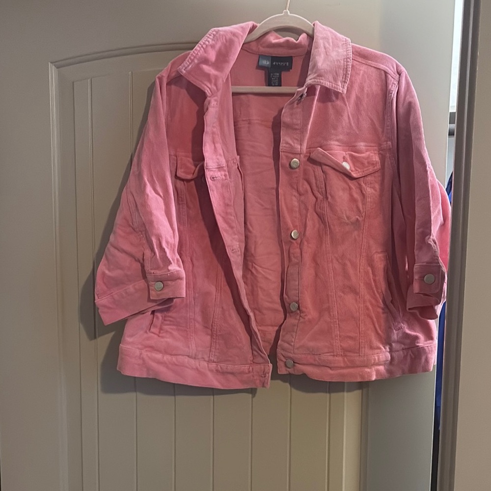 Pink velvet Jacket